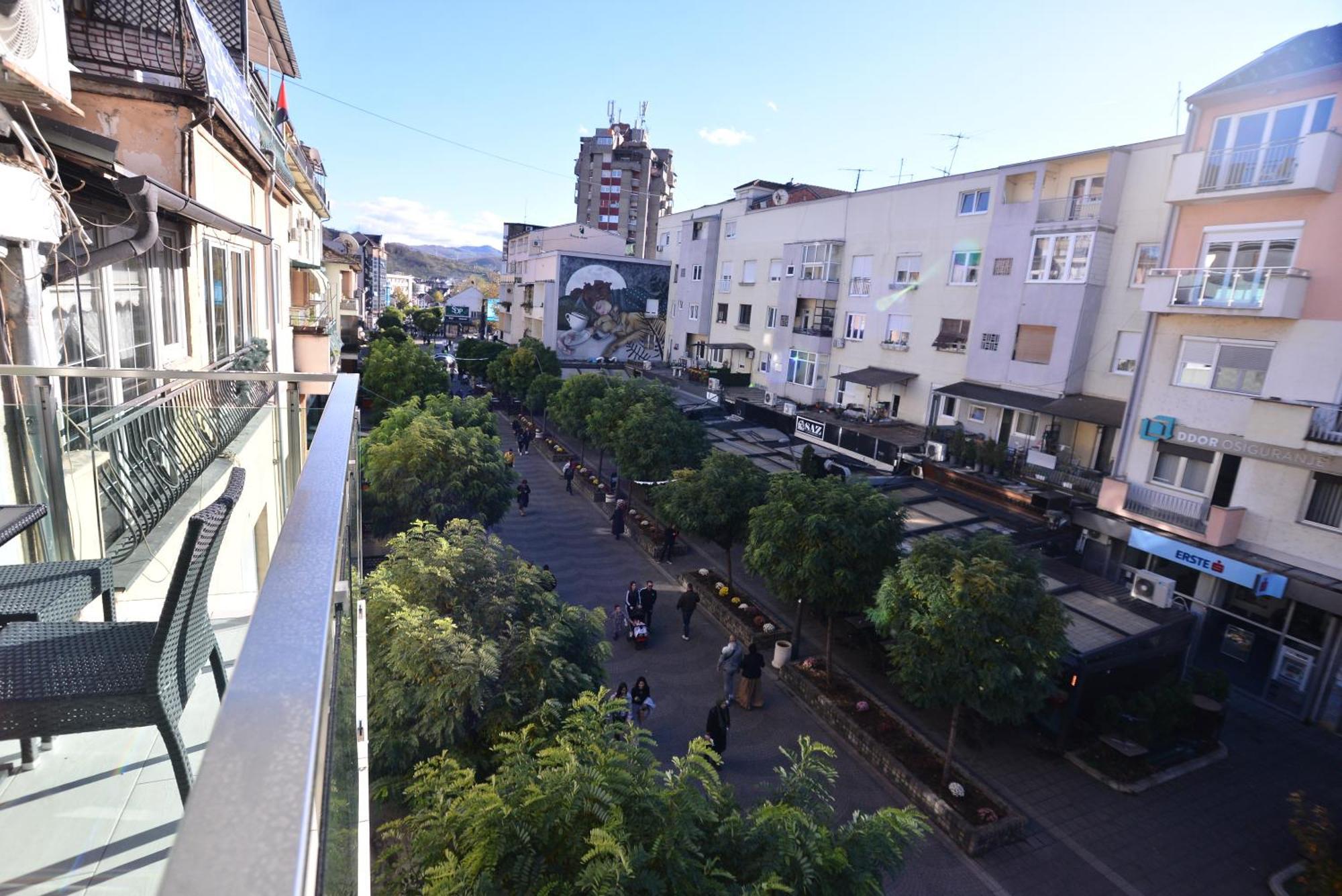 Korzo Prenociste Appartement Novi Pazar Buitenkant foto